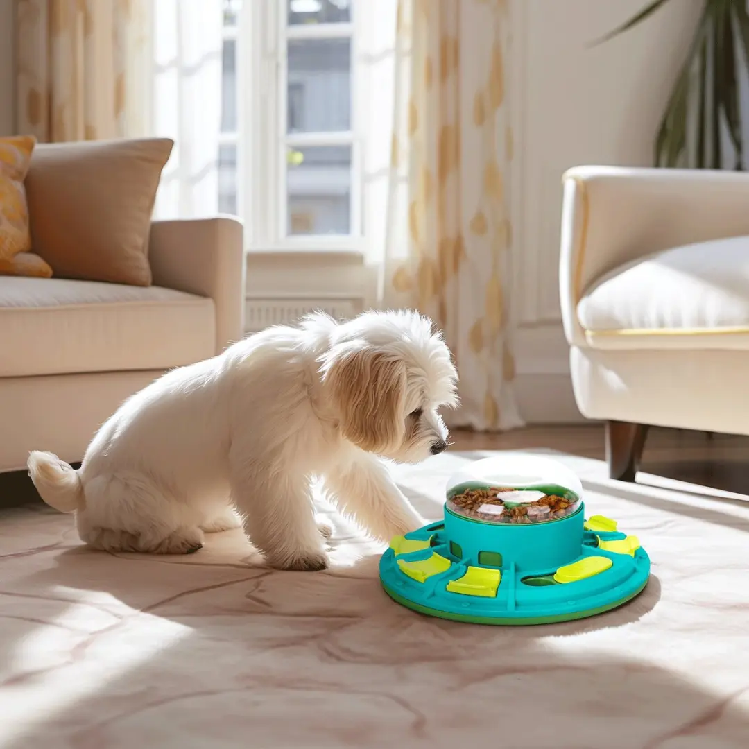 Nobleza Hondenpuzzel Interactief Speelgoed - Blauw