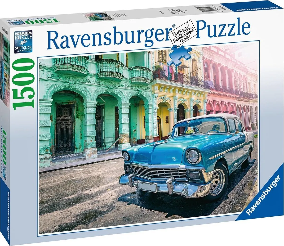 Ravensburger Cuba Cars Legpuzzel 1500 Stuks - Multicolor