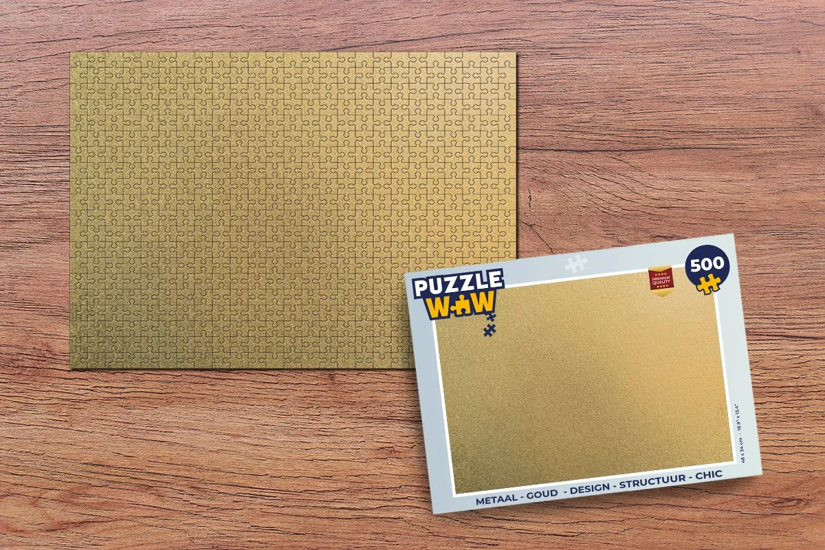 PuzzleWow Metaal 500 Stuks - Multicolor