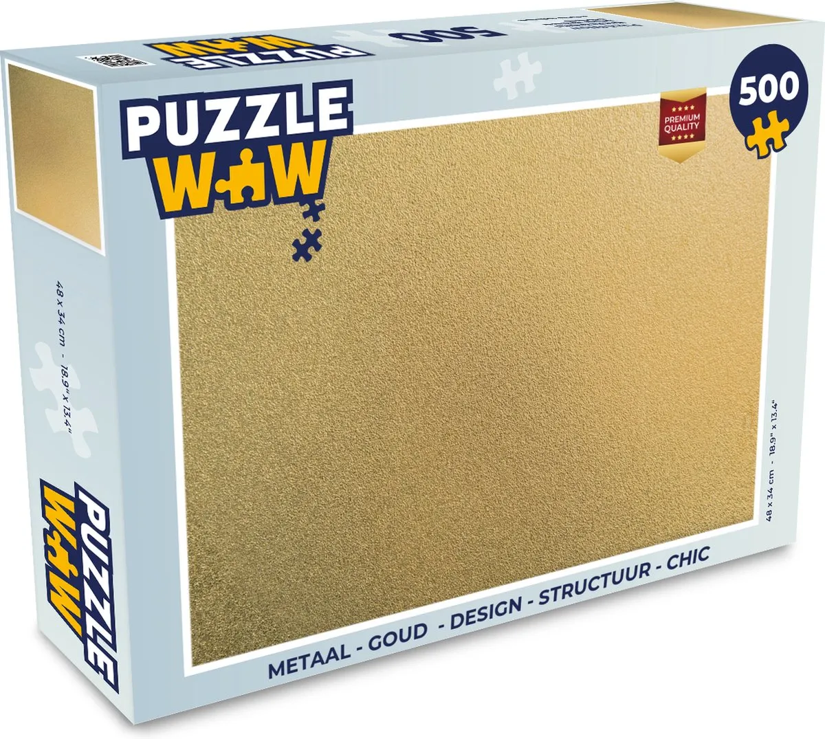 PuzzleWow Metaal 500 Stuks