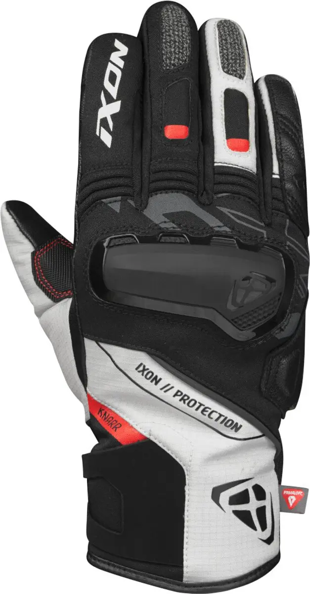 Ixon Pro Knarr Lady Zwart Grijs Rood Waterdichte Handschoenen