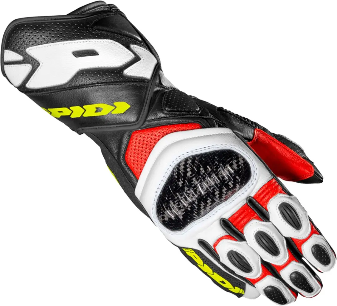 Spidi Carbo 7 Rood Geel Fluorescent