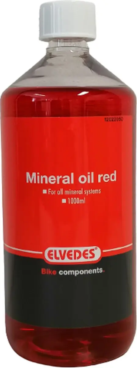 Elvedes Minerale Remolie 1000ml - Rood - o.a. Shimano - afbeelding 5 van 5