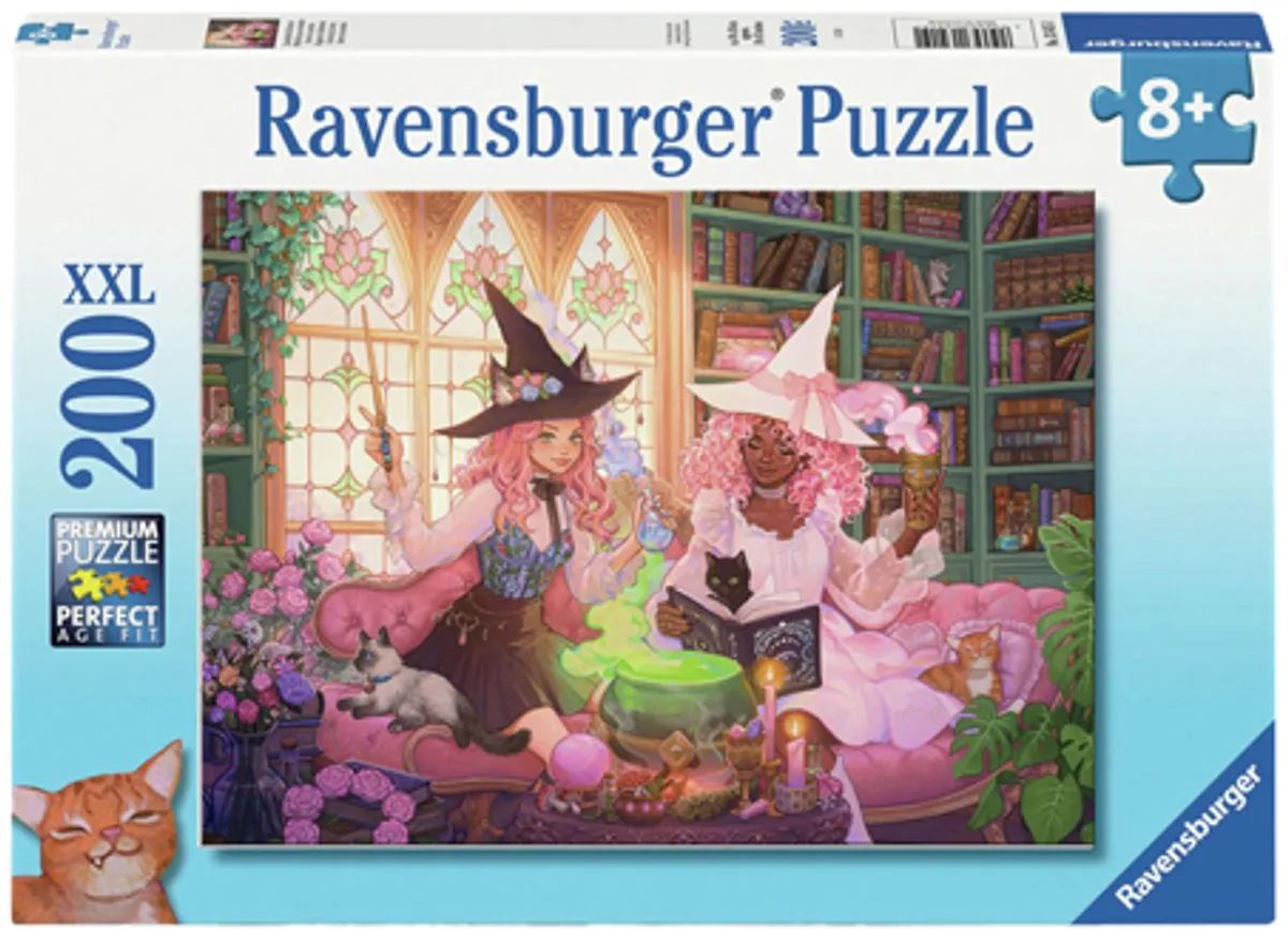Ravensburger Enchanting Library Puzzel - 200 Stuks