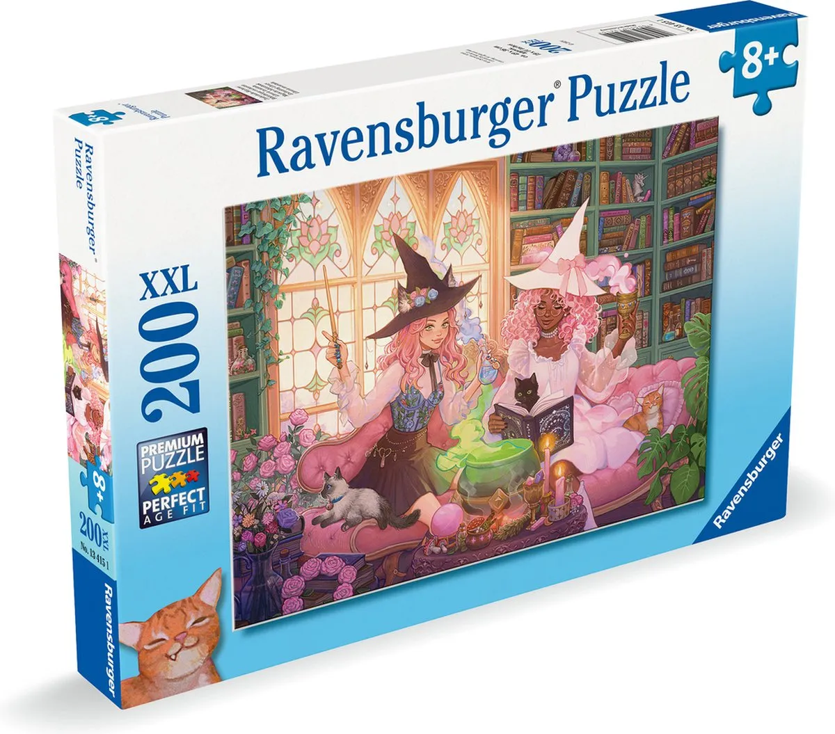 Ravensburger Enchanting Library Puzzel - 200 Stuks