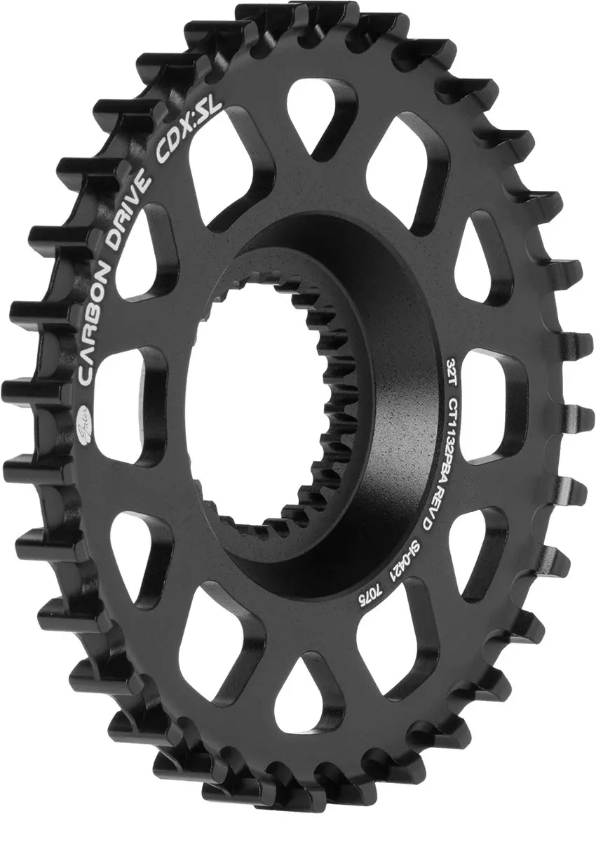 Gates CDX Super Light Voortandwiel Direct Mount / Pinion zwart, 32T, Pinion