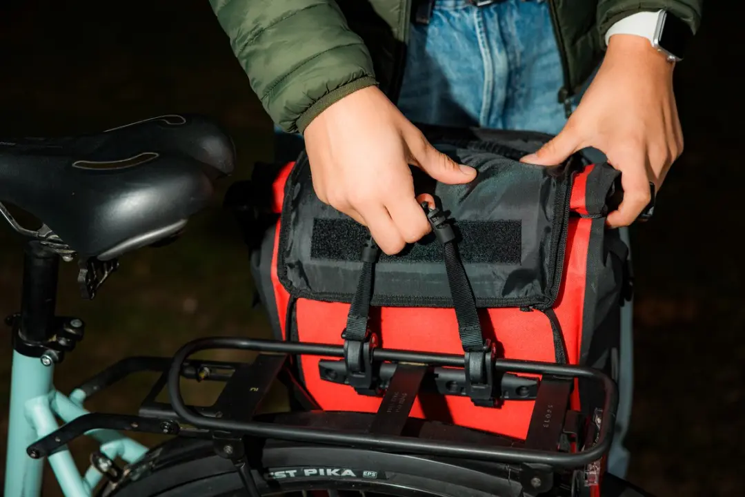 Willex Rugzak Combi Fietstas 27L - Rood - afbeelding 4 van 6