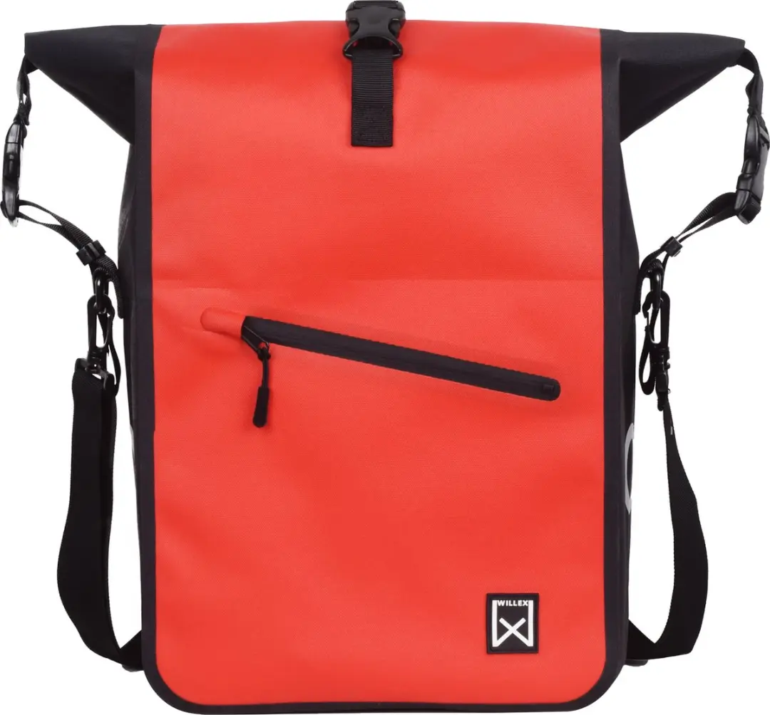 Willex Rugzak Combi Fietstas 27L - Rood - afbeelding 2 van 6