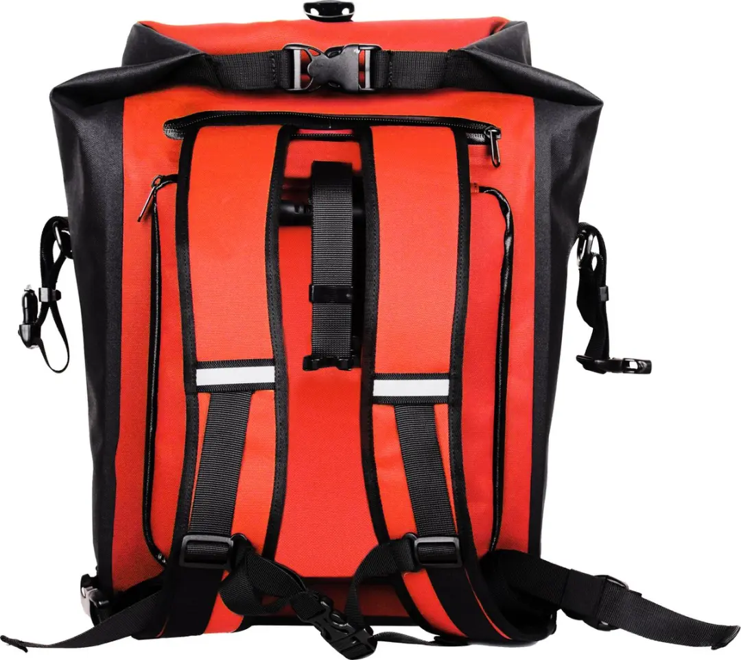 Willex Rugzak Combi Fietstas 27L - Rood - afbeelding 3 van 6