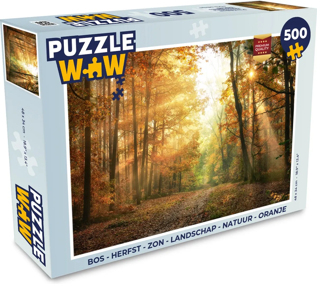 PuzzleWow Herfst Landschap Puzzel 1000 Stuks