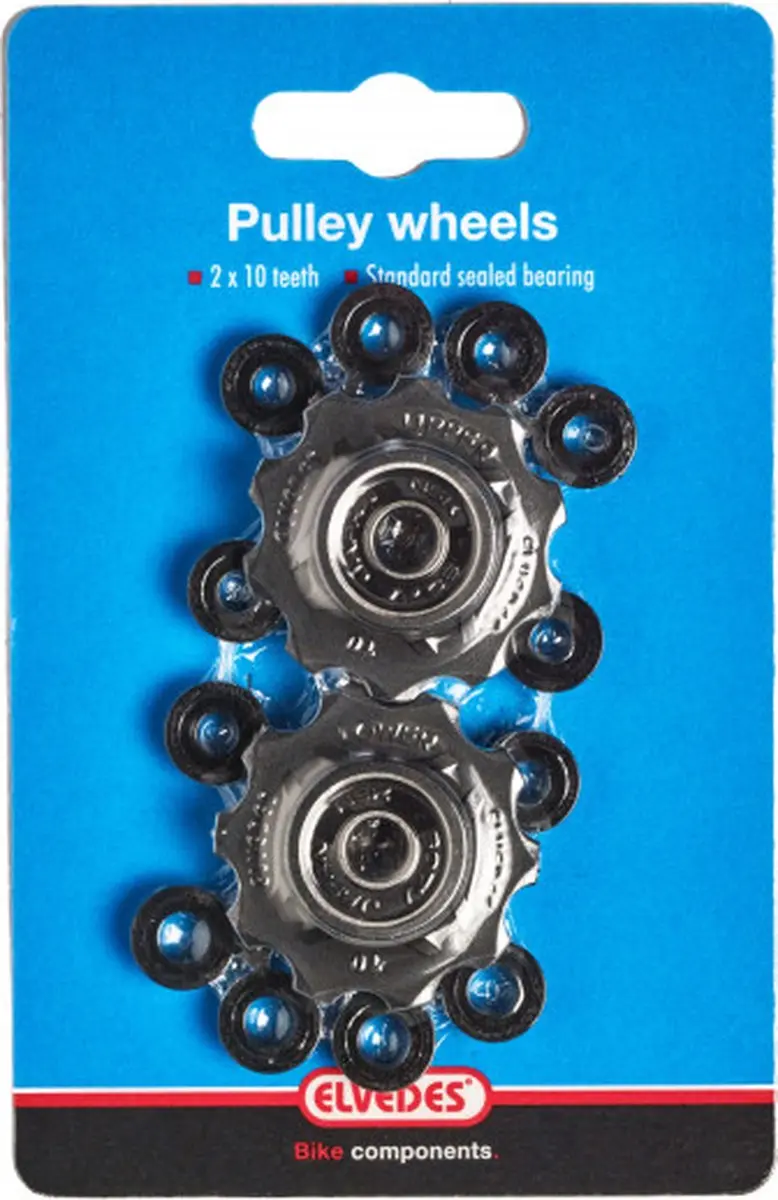 Elvedes Derailleurwieltjes 10T - Set van 2 - afbeelding 6 van 6