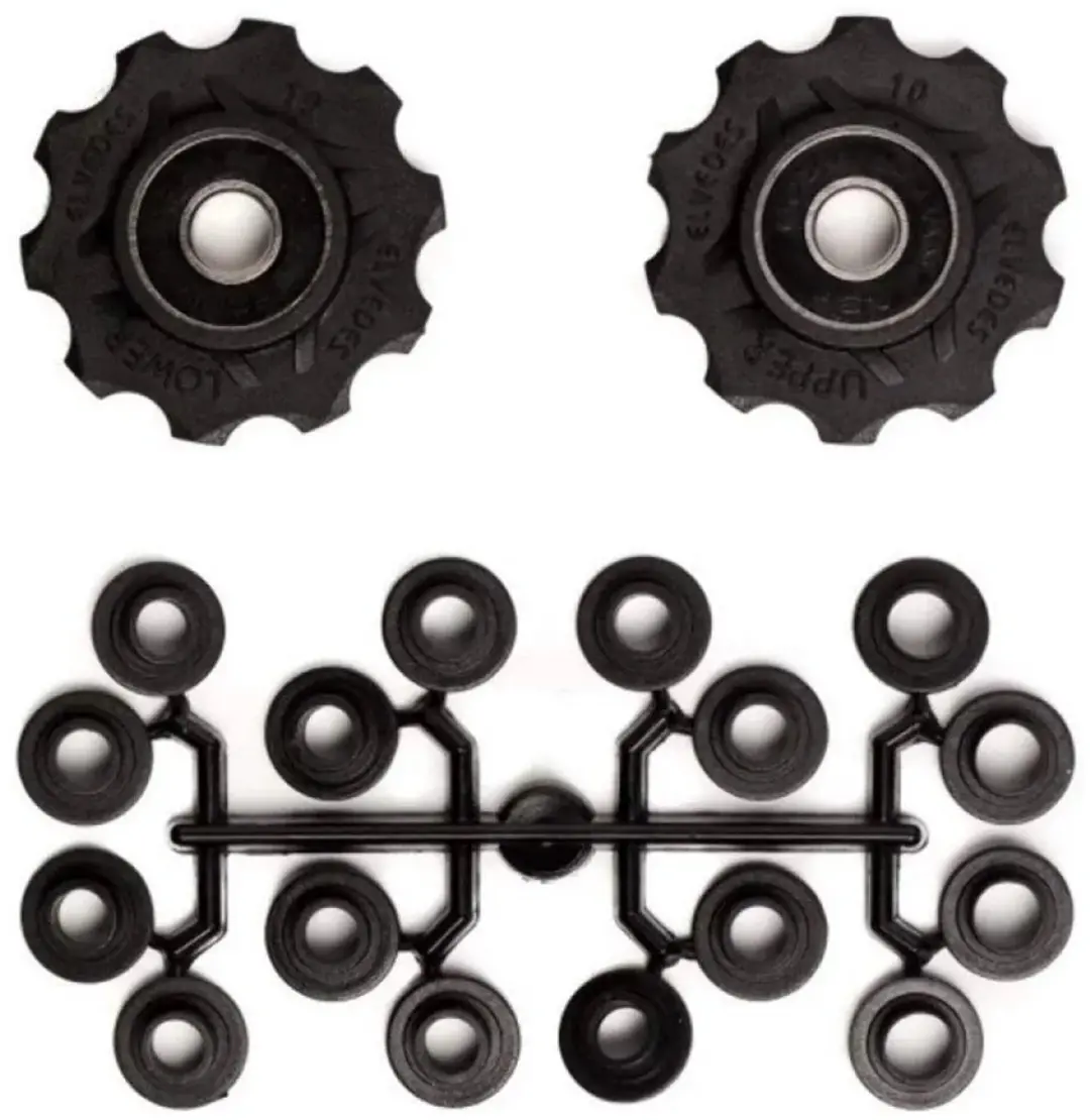 Elvedes Derailleurwieltjes 10T - Set van 2 - afbeelding 2 van 6