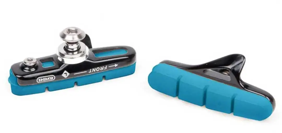 Elvedes Shimano 55mm Carbon Velgremblokken - Blauw - afbeelding 5 van 5
