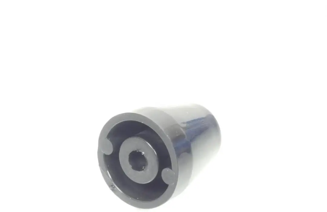 Zwarte stuurkap 11 g voor Aprilia 125 Atlantic scooter, modeljaar 2003-08, ap820