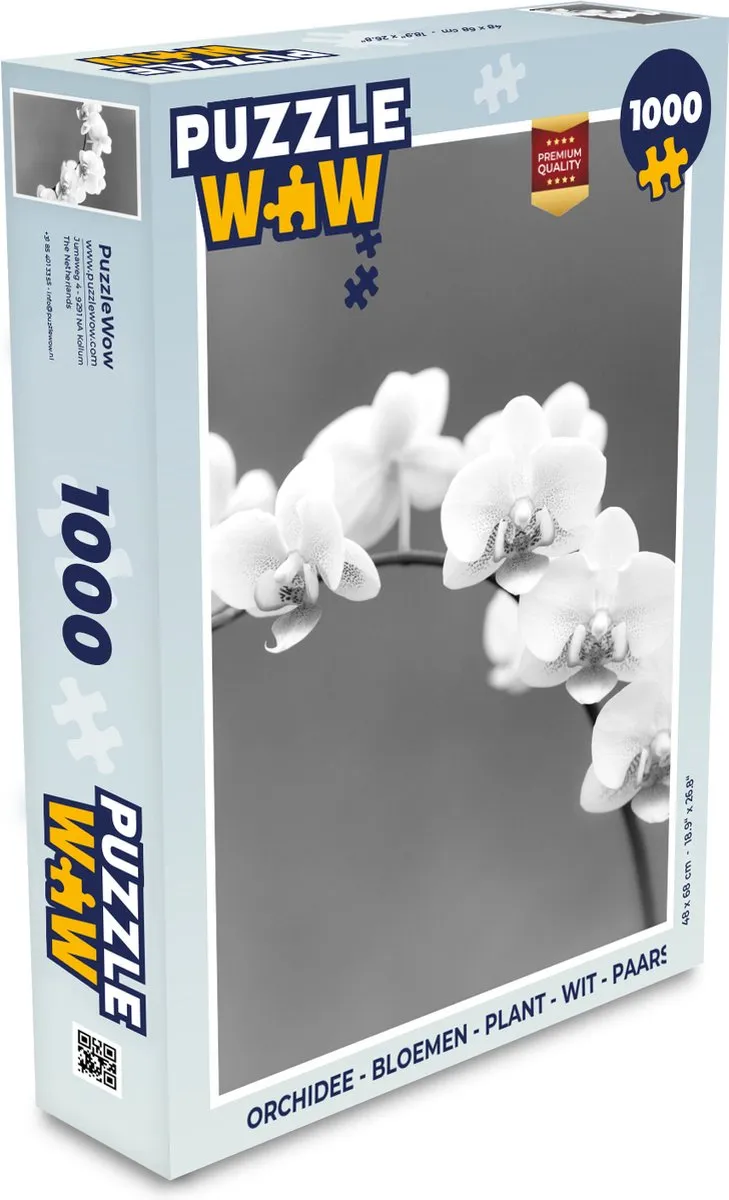 PuzzleWow Orchidee Legpuzzel 1000 Stuks