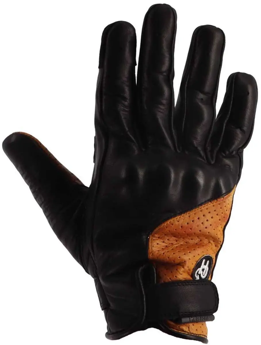 Helstons Virage Air Leren Handschoenen Zwart XL Man