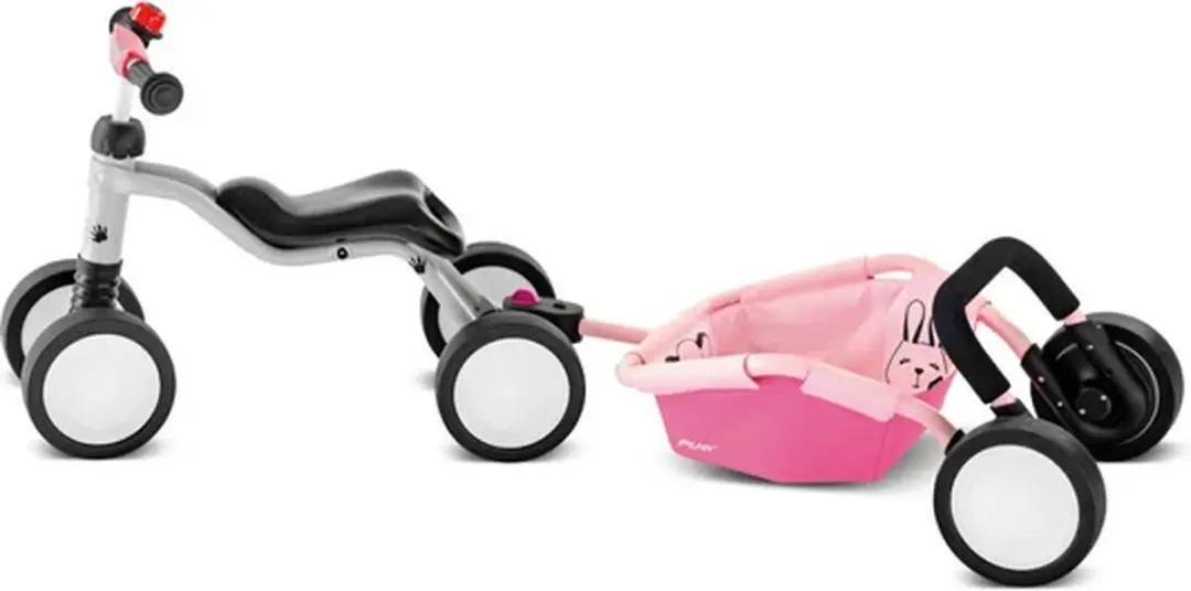 Puky 2in1 Traily Roze Loopfiets - 6 Inch - afbeelding 4 van 6