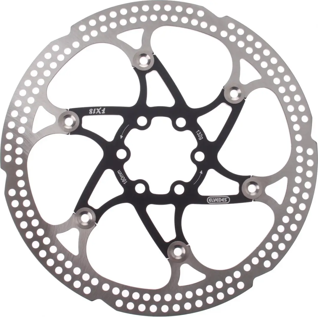 Elvedes FX18 Floating Fiets Remschijf 180mm