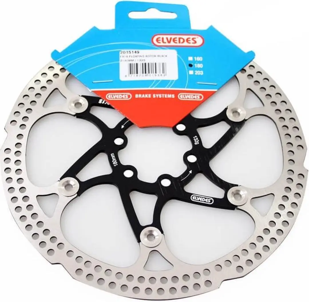 Elvedes FX18 Floating Fiets Remschijf 180mm - afbeelding 4 van 6