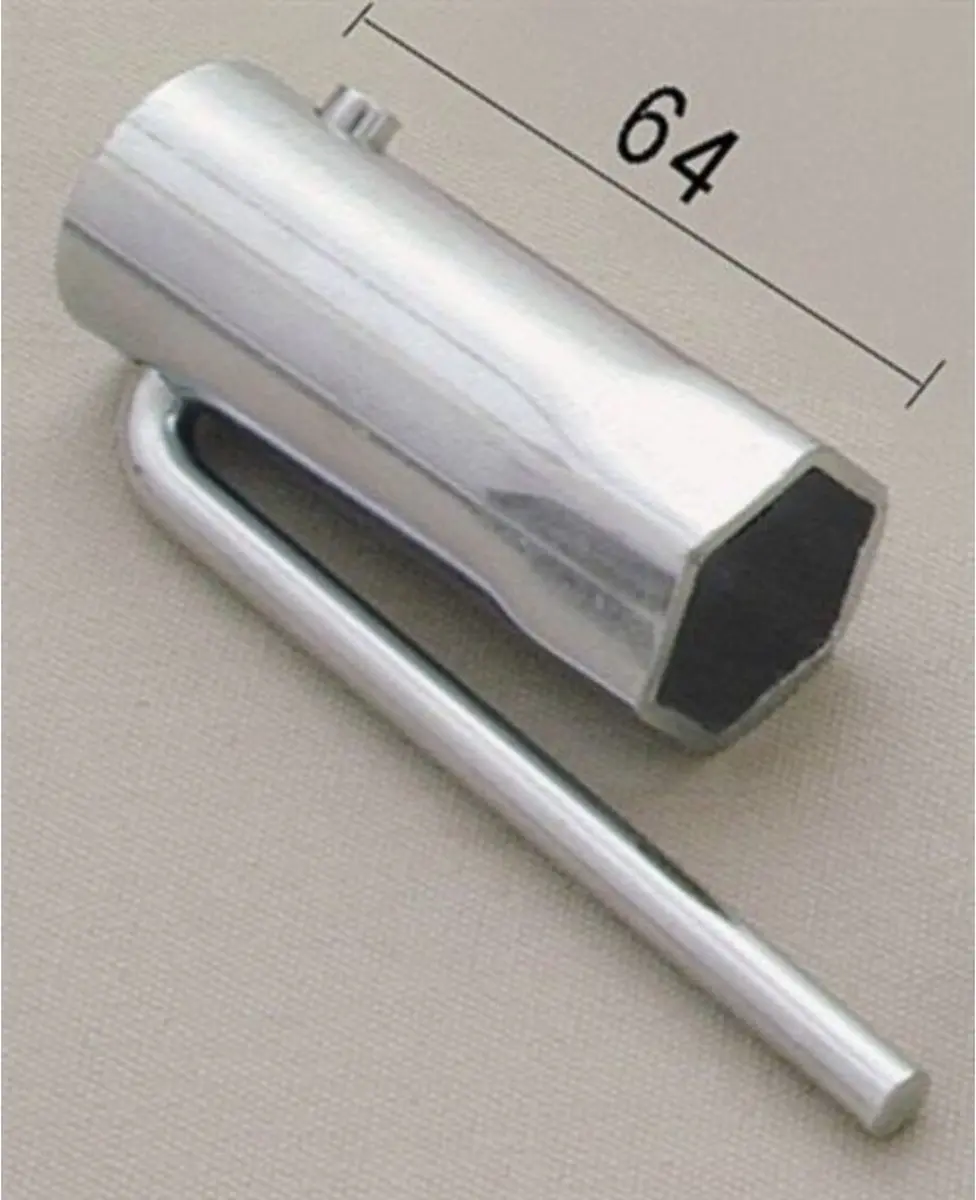 Buzzetti bougiesleutel opklapbaar 21mm kort 4802