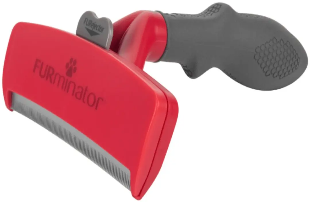 Furminator Deshedding Tool XL Lang Haar - Rood