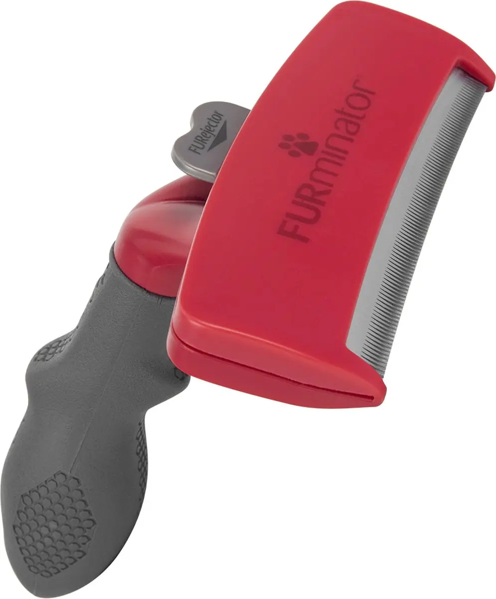 Furminator Deshedding Tool XL Lang Haar - Rood
