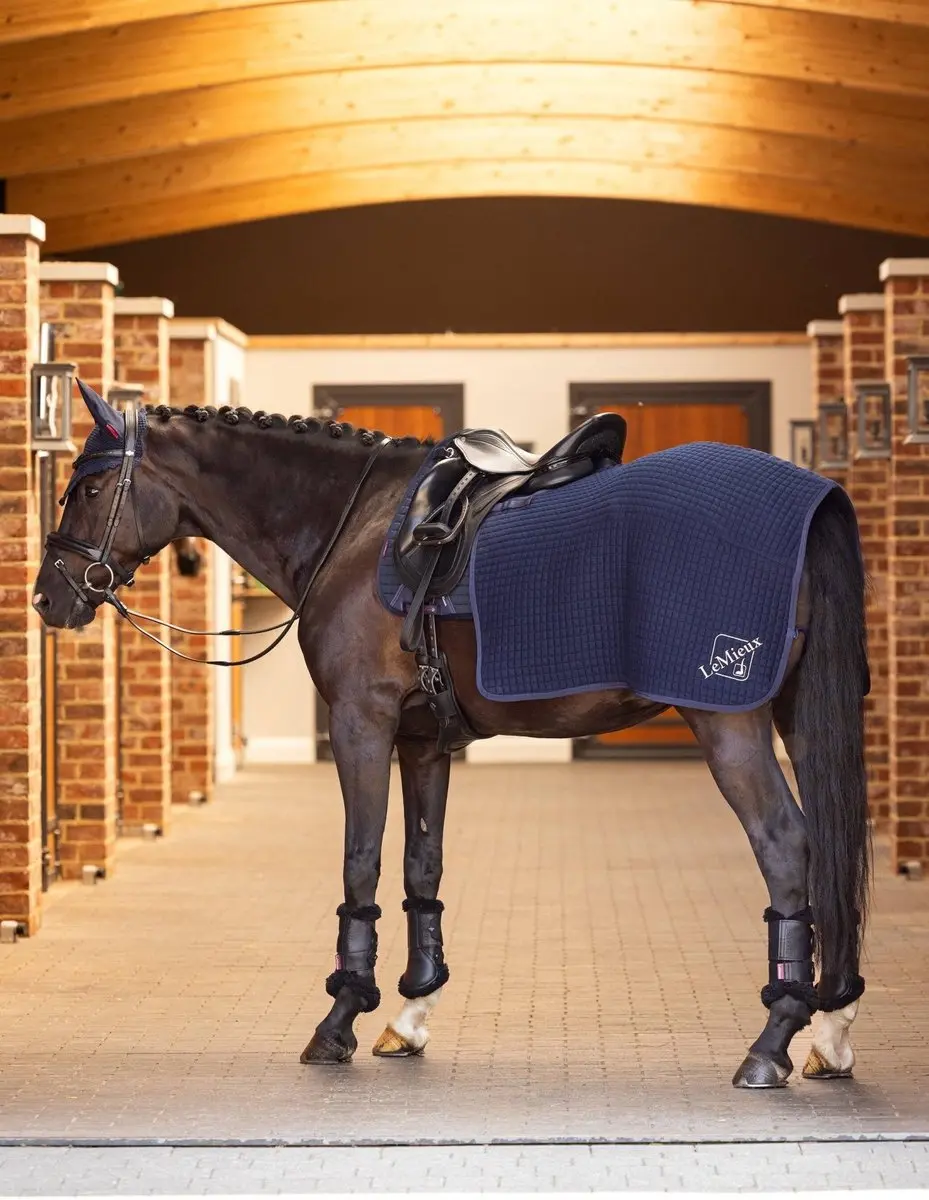 LeMieux Clima-Tek Stapdeken Quarter Navy L