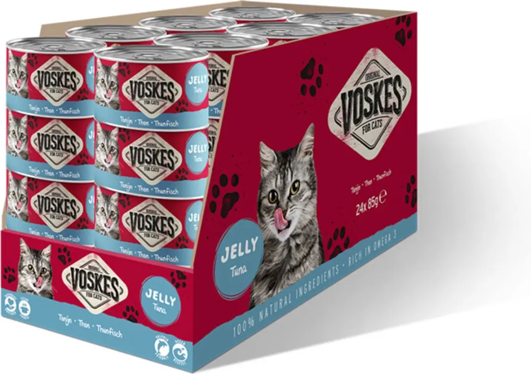 Voskes Nat Tonijn Kattenvoer