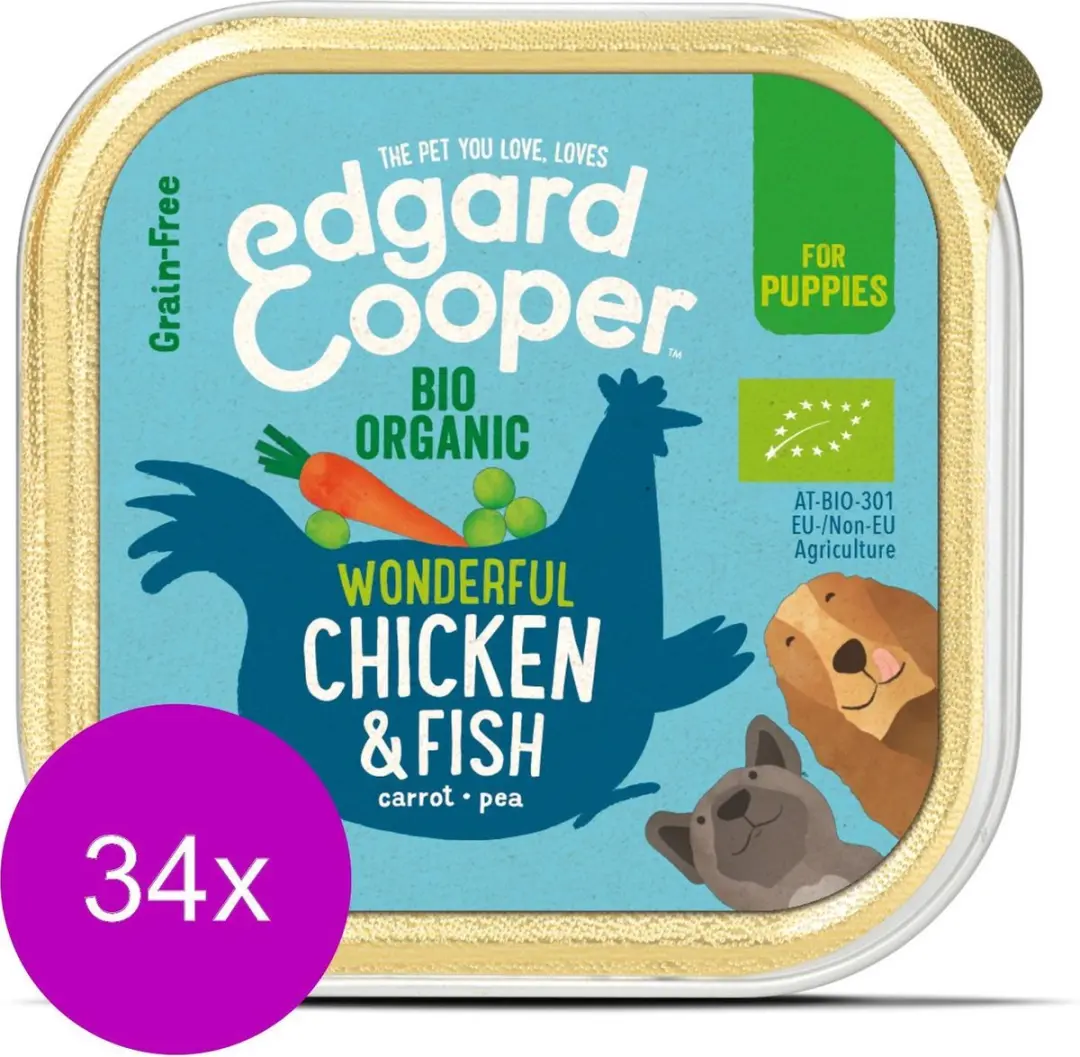 Edgard & Cooper Biologische Kip & Vis Kuipje