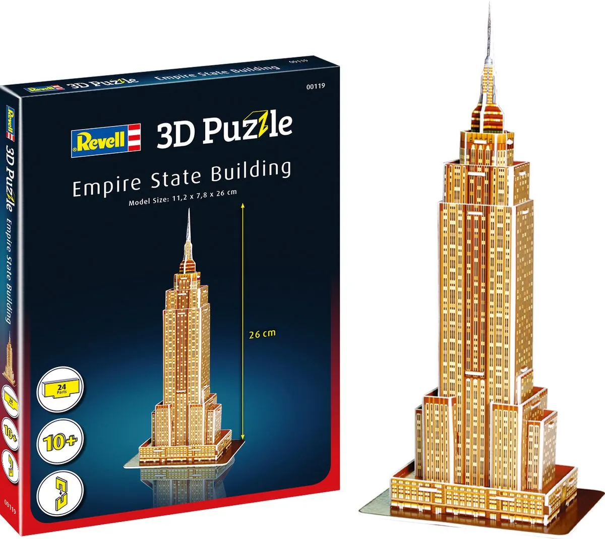Revell 3D Puzzel Empire State Building 24 Stuks
