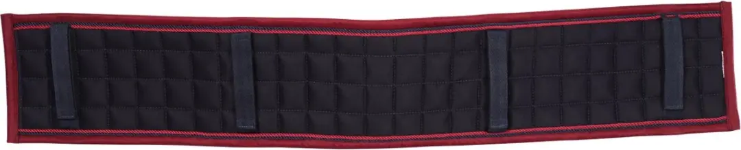 Horsegear HgChique Longeerpad - Donkerblauw/Donkerrood