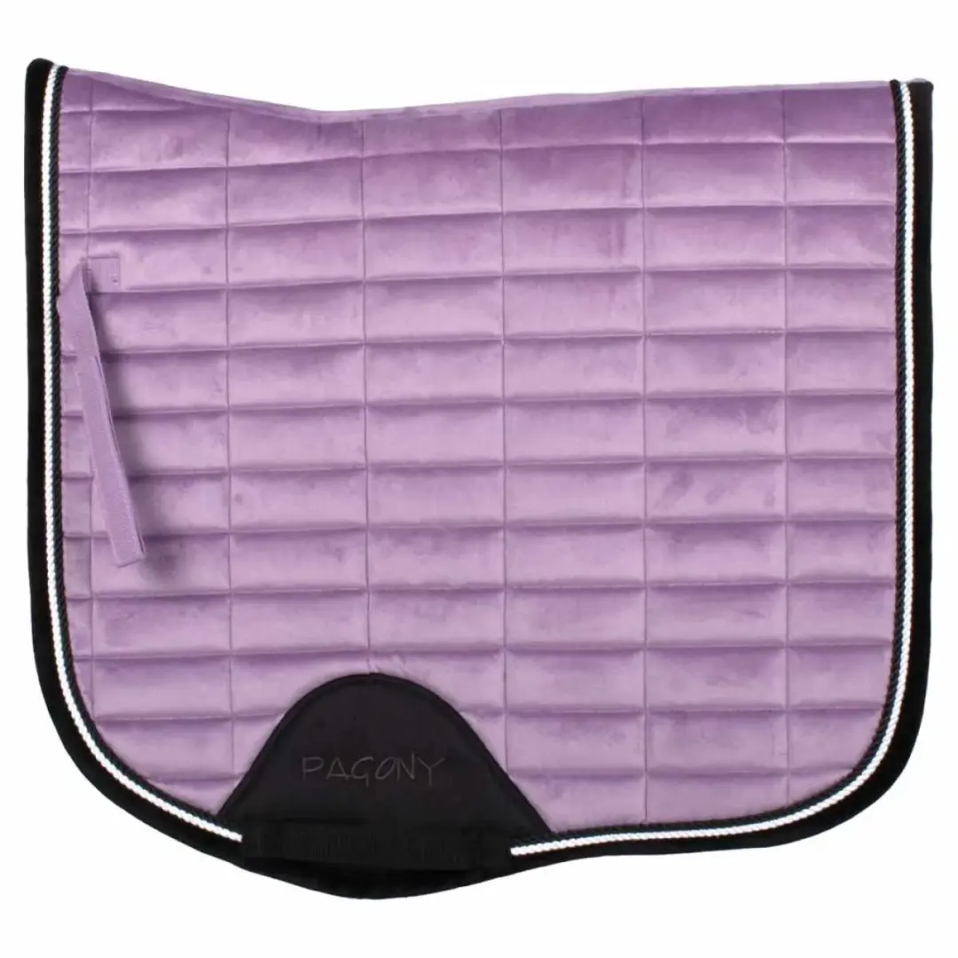 Pagony Work Velours Zadeldek Full - Lila - afbeelding 2 van 3