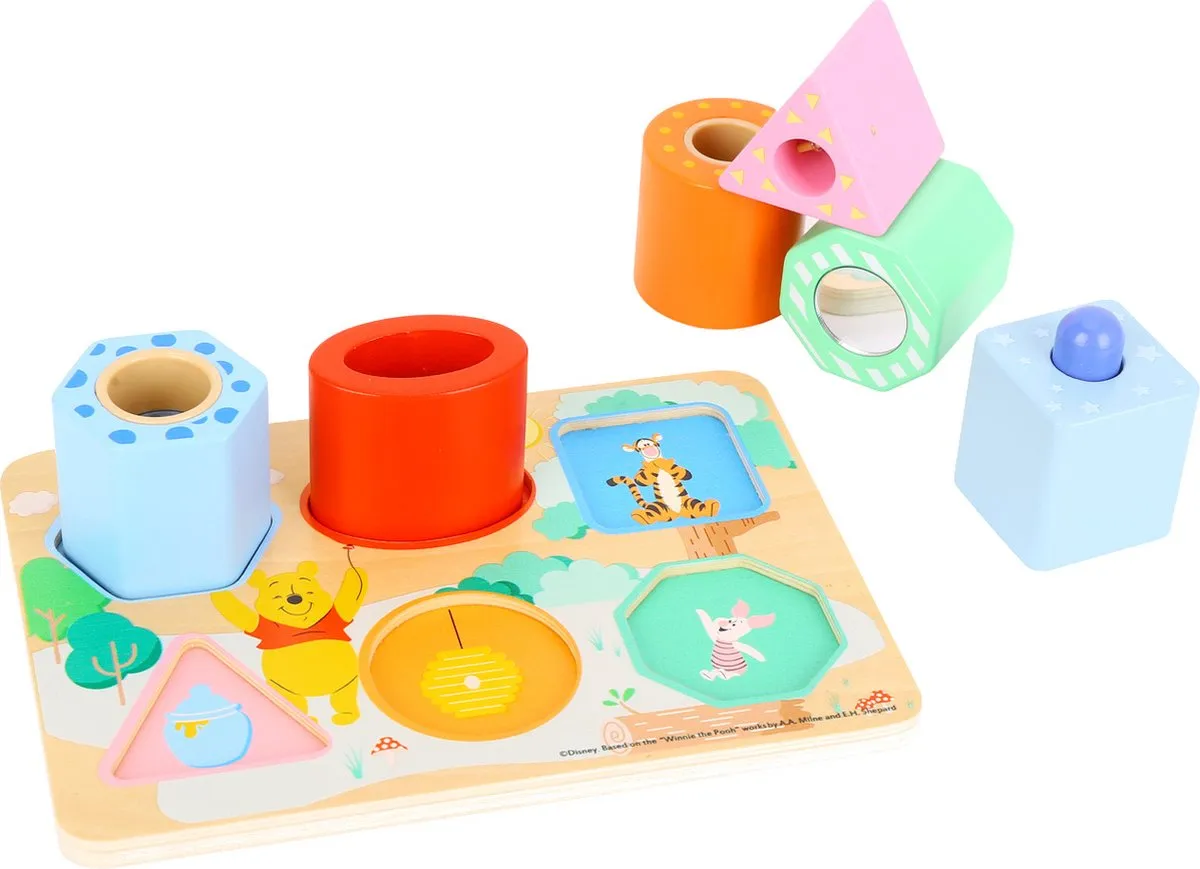 Disney Winnie de Pooh Junior Houten Puzzel 7-delig - Multicolor - afbeelding 4 van 5
