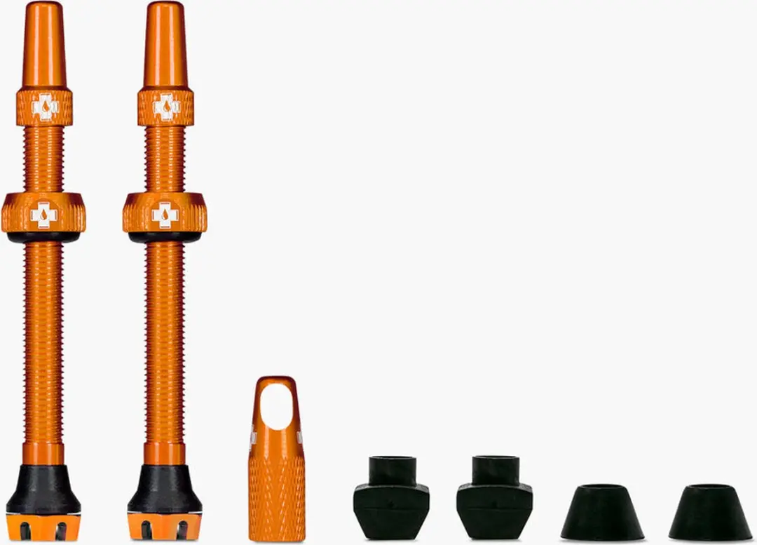 Muc-Off V2 Tubeless Ventielset 44mm - Oranje - afbeelding 2 van 6
