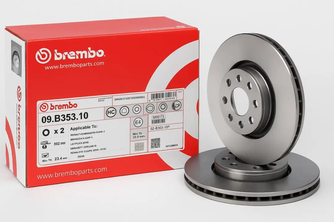 Brembo Remschijven Vooras