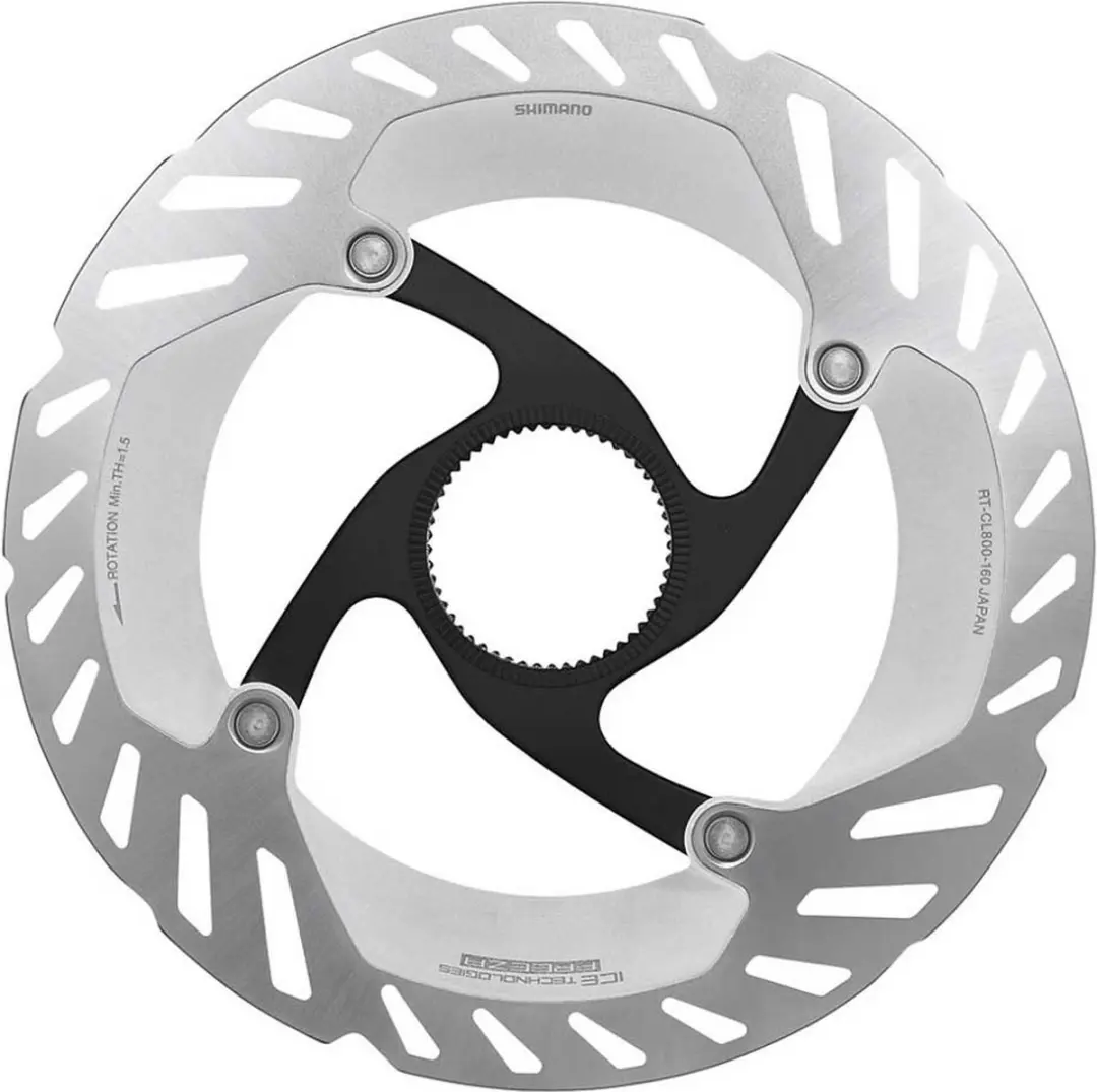 Shimano RT-CL800 Remschijf 160mm - Intern - Zwart - afbeelding 2 van 3