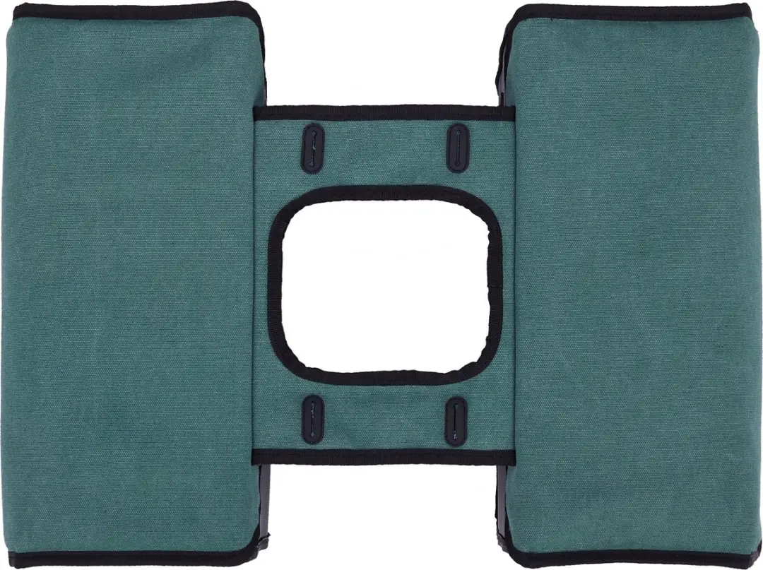 Willex Canvas Tas Plus 40L - Hunter Green/Zwart - afbeelding 4 van 5