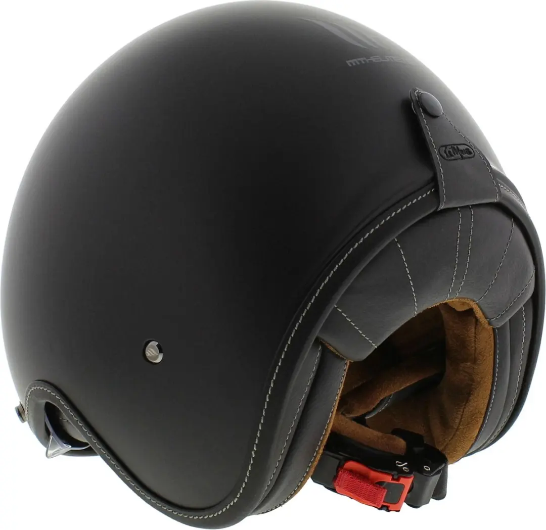 MT Helmets Le Mans II Jethelm Mat Zwart - XS - afbeelding 4 van 6