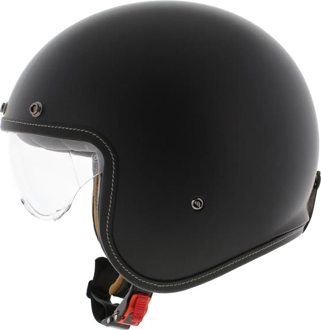 MT Helmets Le Mans II Jethelm Mat Zwart - XS - afbeelding 6 van 6
