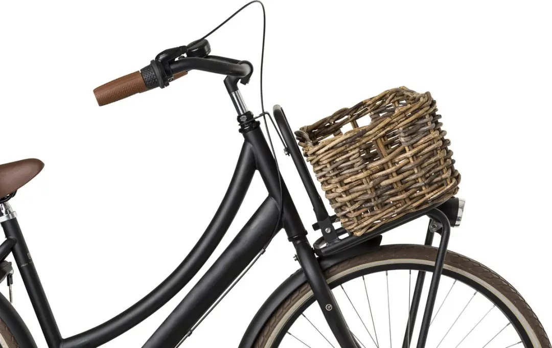 FastRider Zeno Rotan Fietsmand - 8L - Bruin - afbeelding 5 van 6