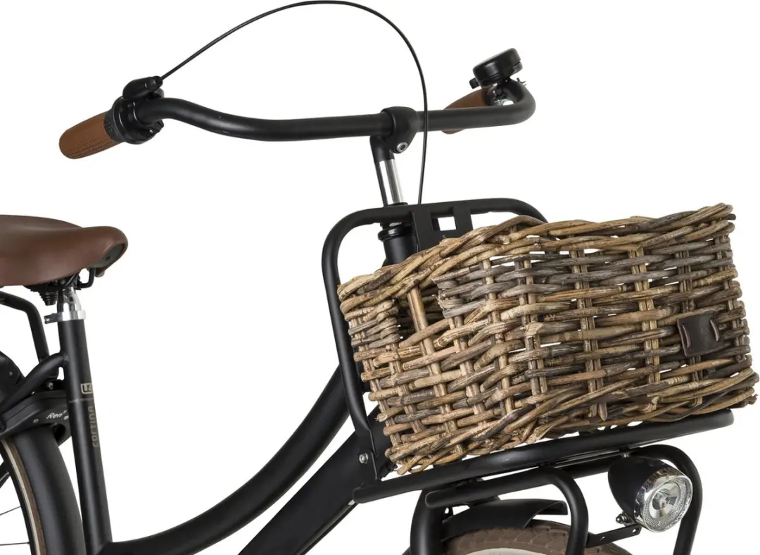 FastRider Zeno Rotan Fietsmand - 8L - Bruin - afbeelding 6 van 6