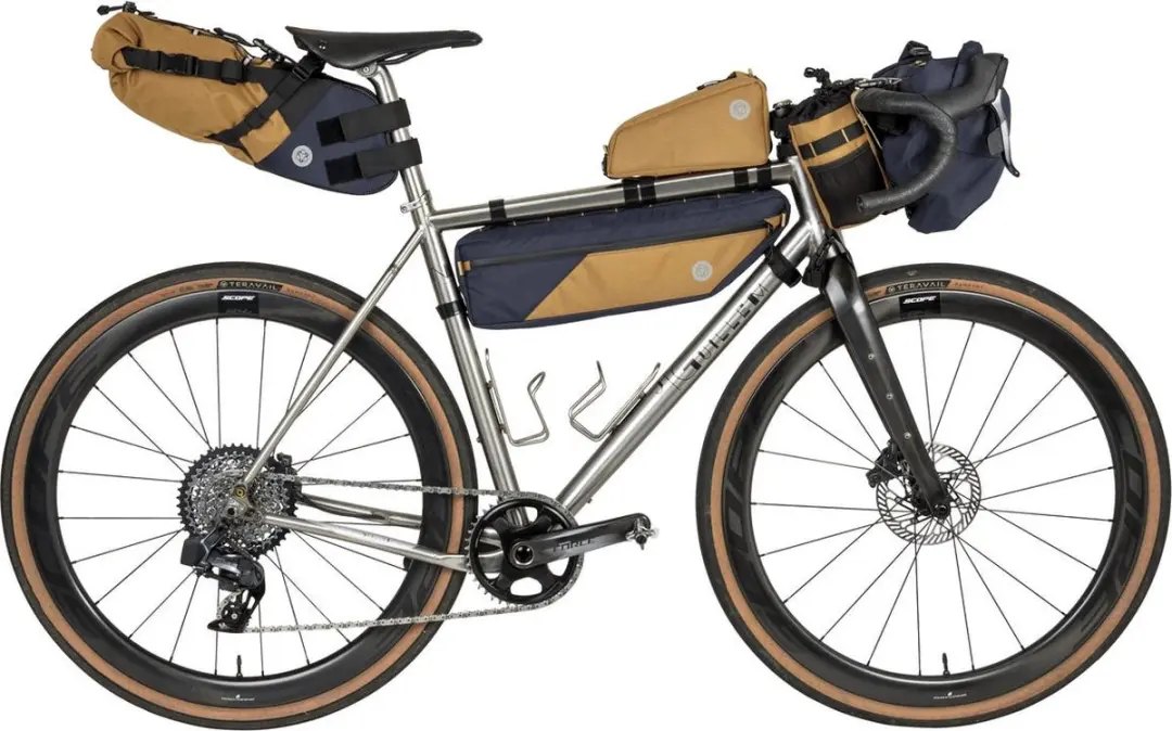 AGU Venture Frametas Fietstas 4L - Bruin - afbeelding 4 van 6