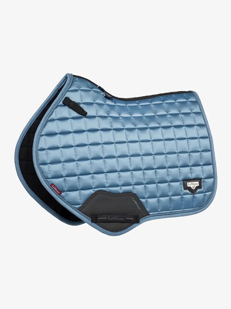 Lemieux Zadeldek Lemieux Loire Classic Square Close Contact Springen Lichtblauw