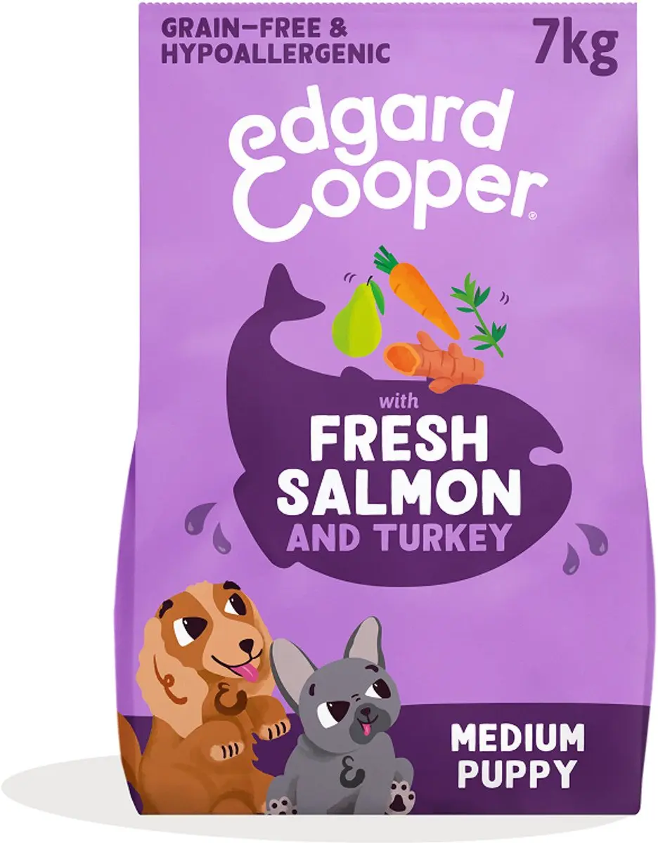 Edgard & Cooper Puppy Hondenbrokken Medium 7kg