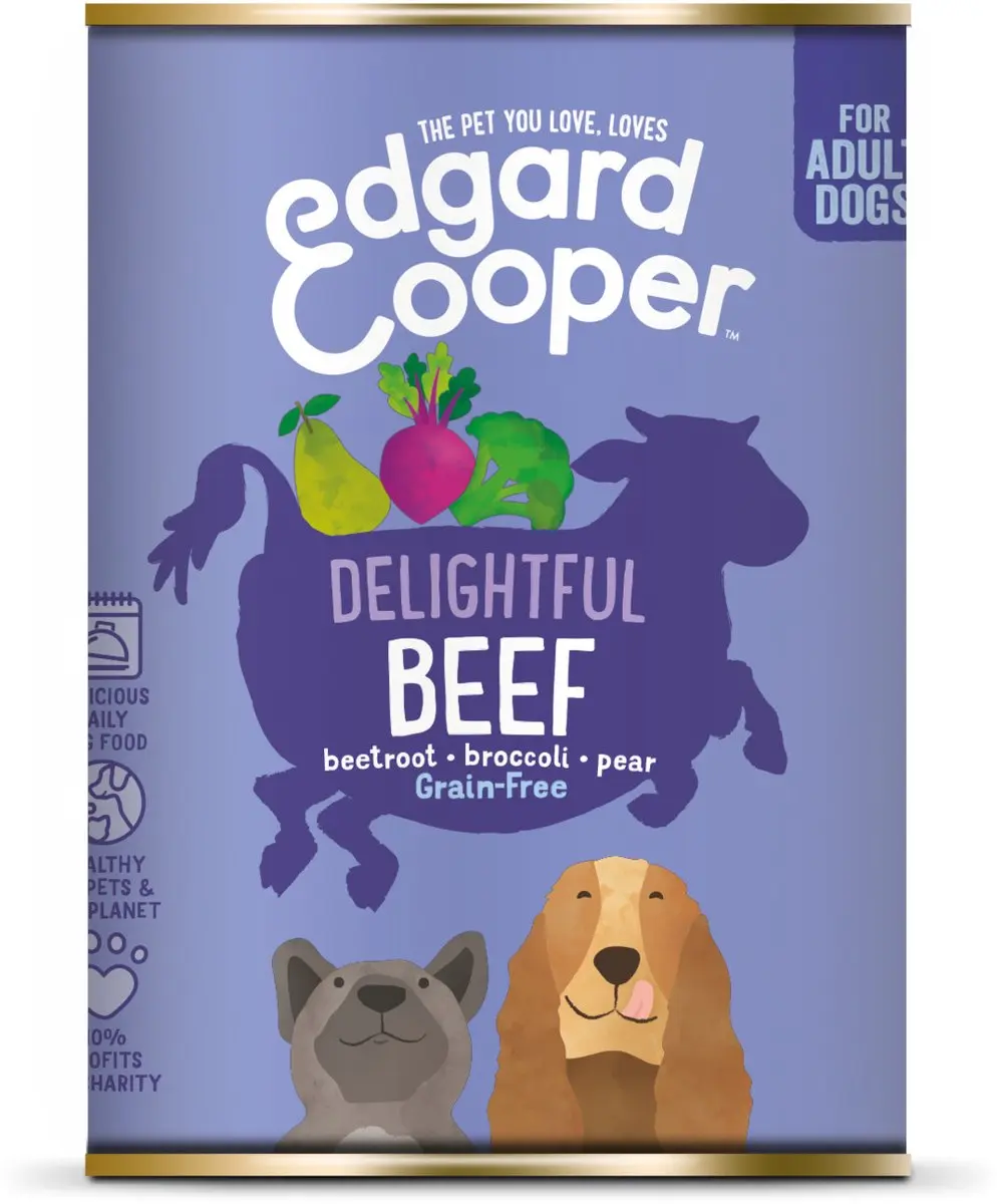 Edgard & Cooper Rund Blik Hondenvoer 400g