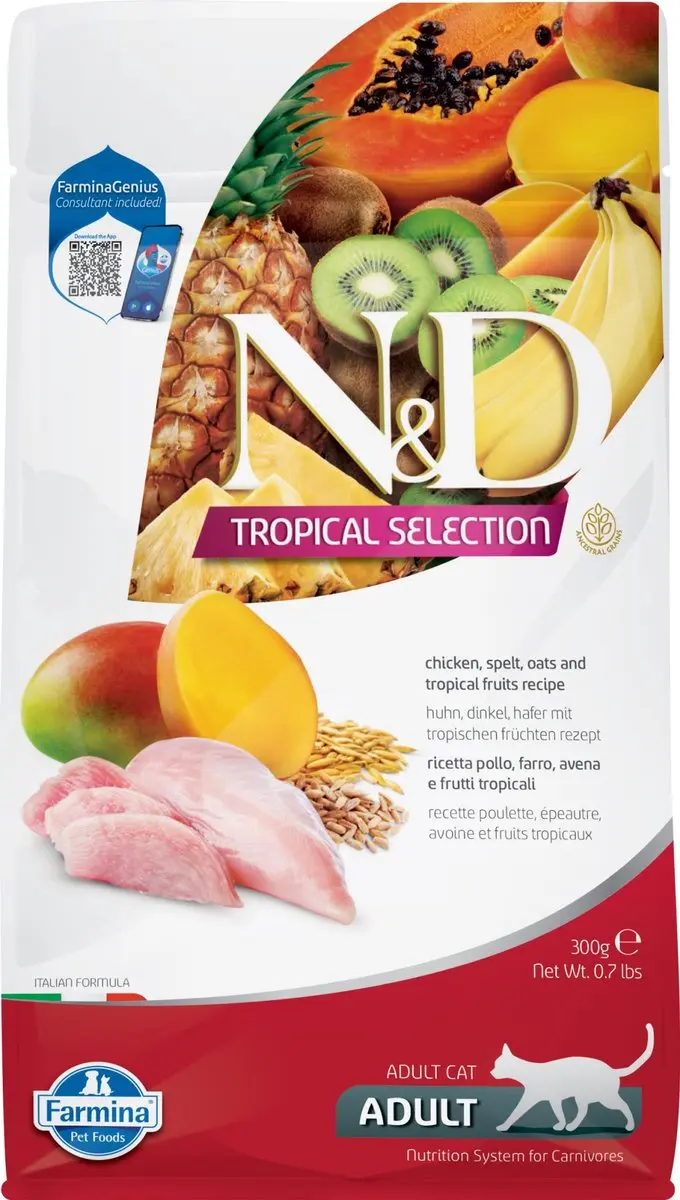N&D Cat Tropical Selection Chicken 300 gr