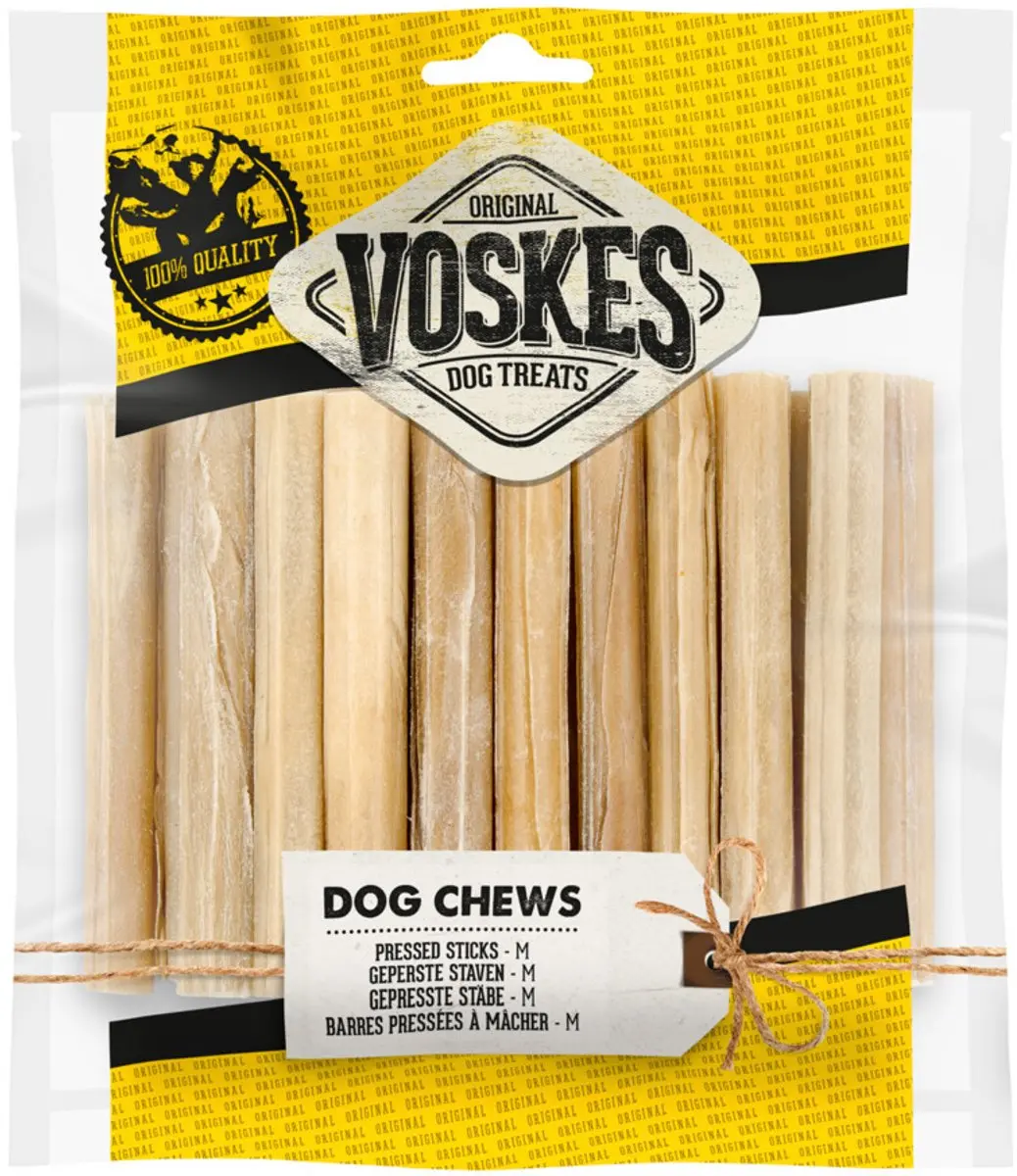 Voskes Hondensnacks Geperste Staven M