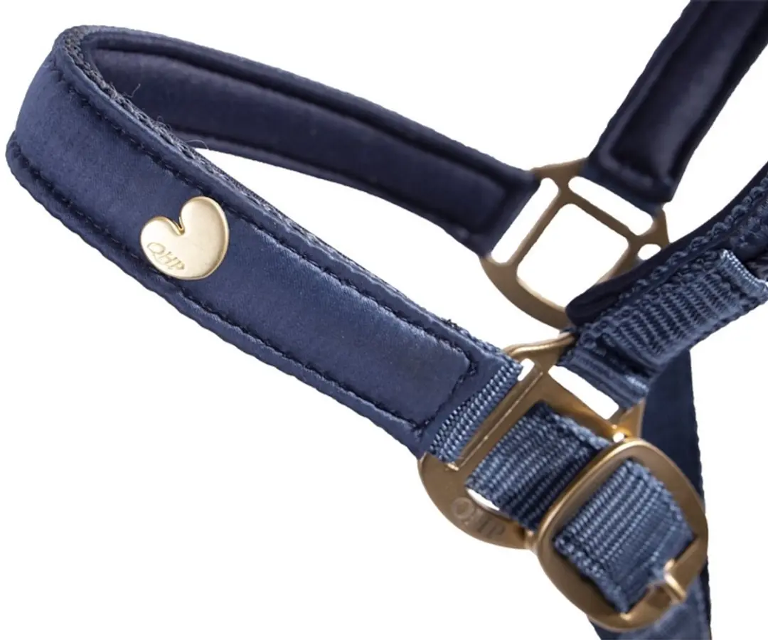 QHP Halsterset Lily - Full - Donkerblauw - afbeelding 4 van 6