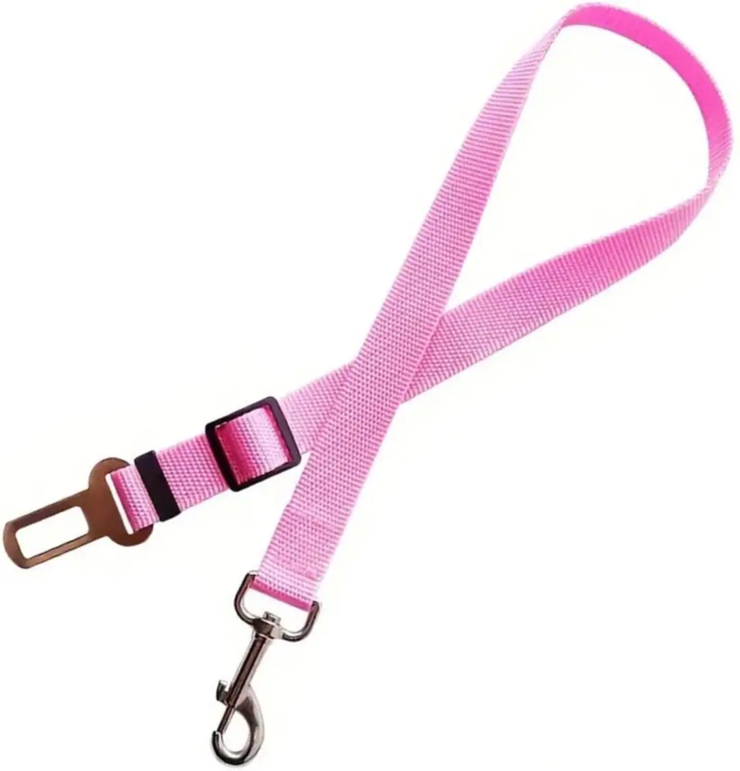 Nobleza Autogordel Hond 40-60cm - Roze