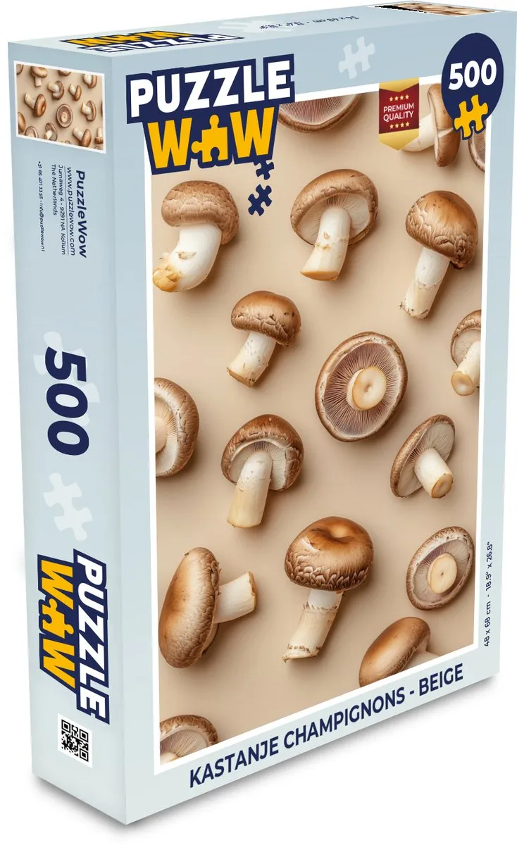 PuzzleWow Legpuzzel 500 Stuks